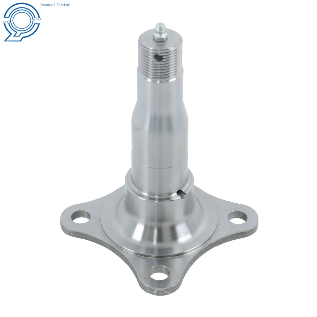 Weld-On Round Spindle with Brake Flange for Make Model