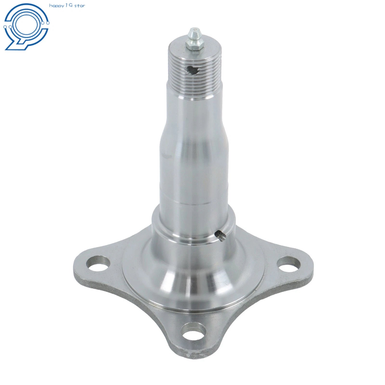 Weld-On Round Spindle with Brake Flange for Make Model