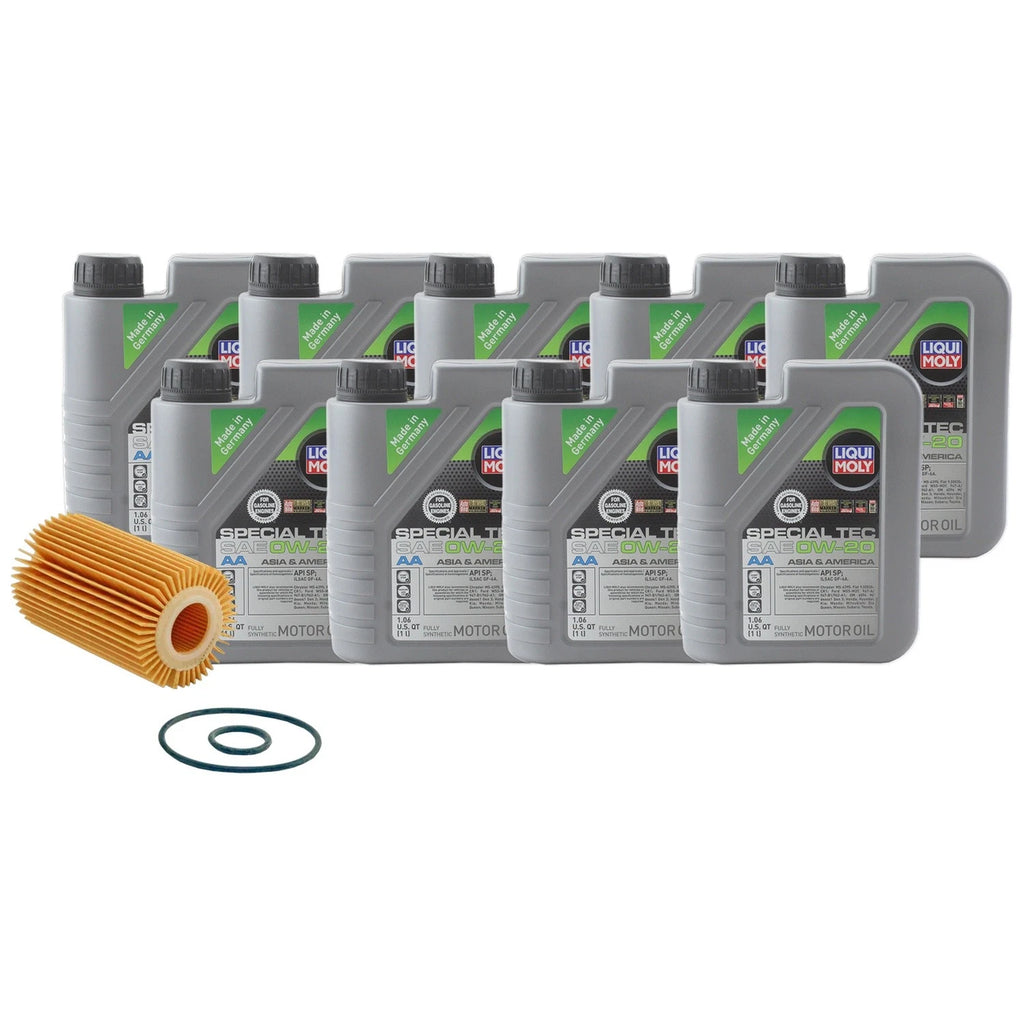 Liqui Moly Special Tec AA 0W-20 Engine Oil Change Kit for LS600h (2008–2017)