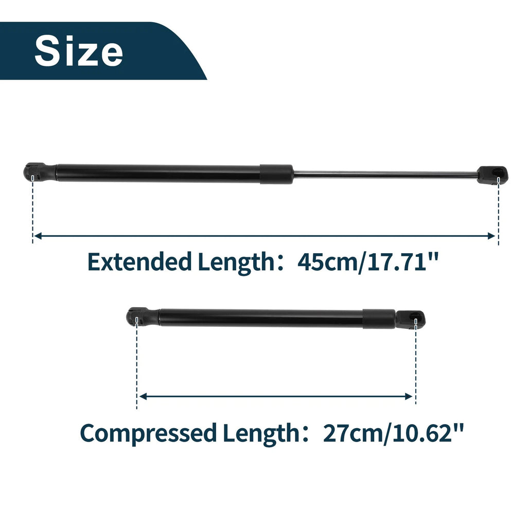 2X Front Hood Lift Supports Struts No. 5160343AA for Dodge Ram 1500 