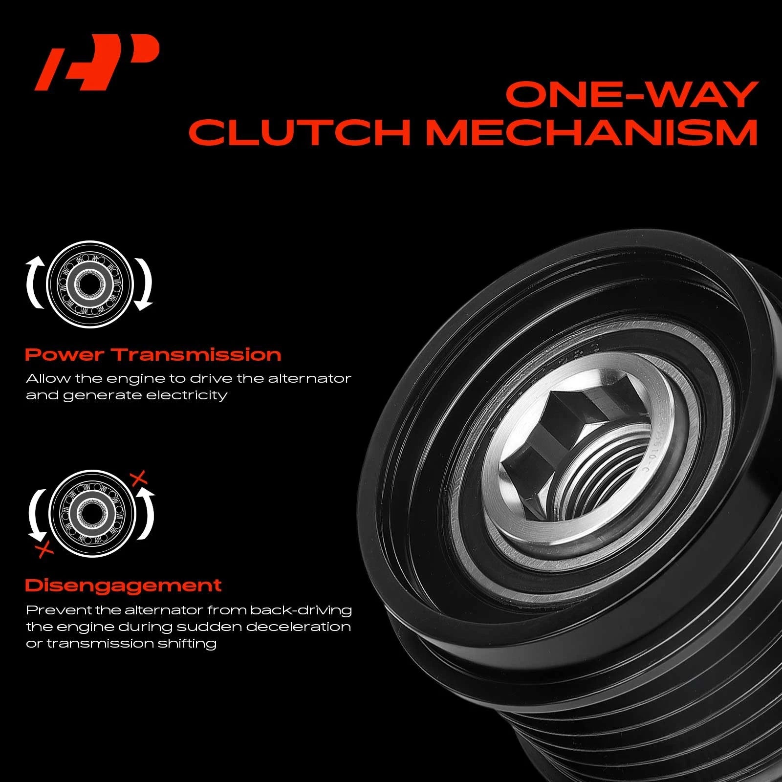Alternator Clutch Pulley for Subaru Forester (2003-2018)