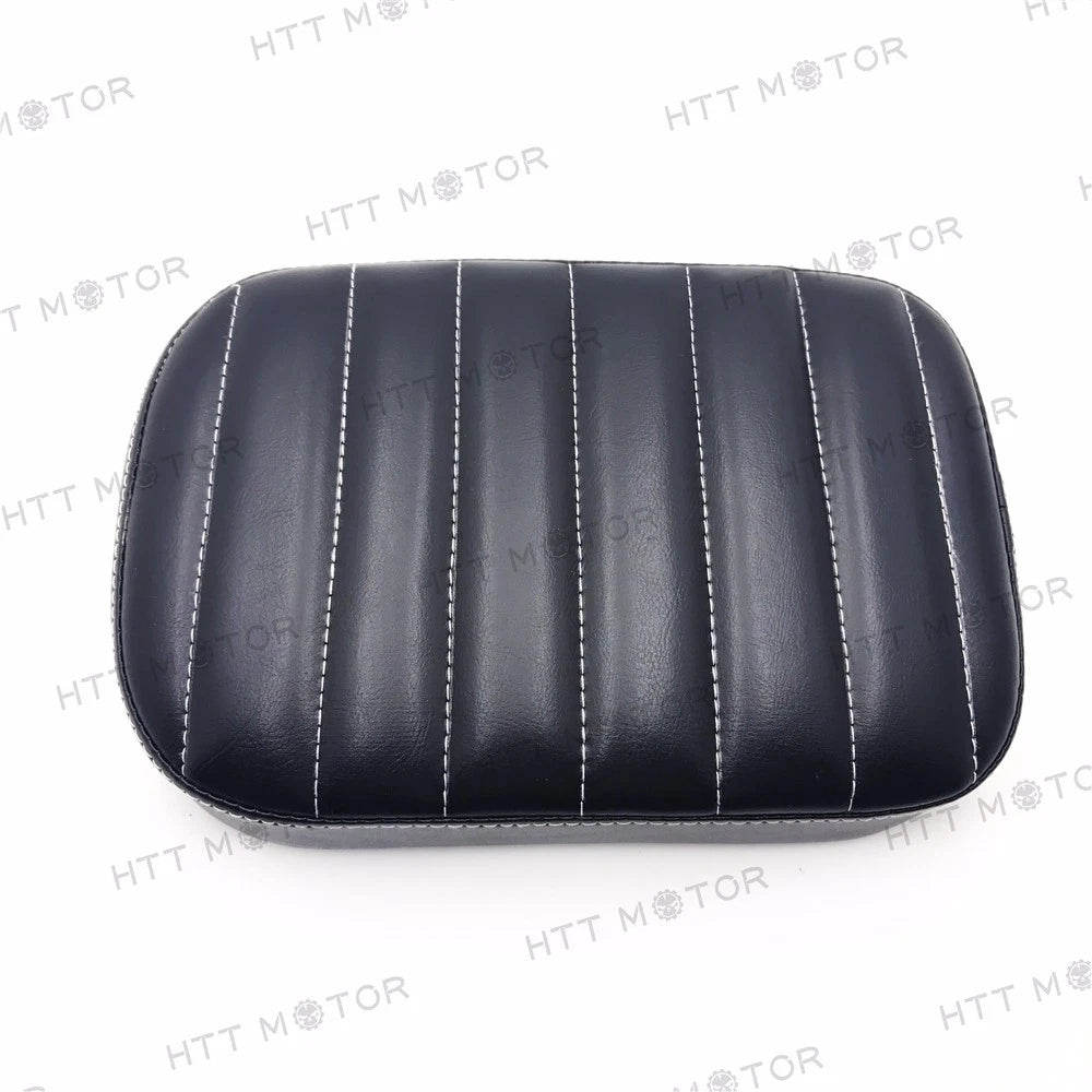 Rear Pillion Pad Seat for Harley Dyna Sportster (2000–2023) 6 Suction