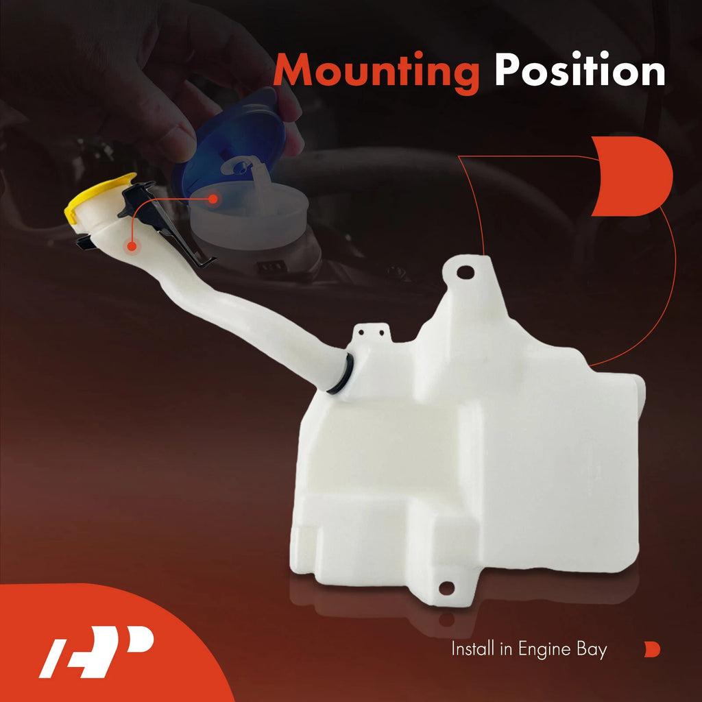 Windshield Washer Reservoir with Pump & Cap for Ford Escape (2013-2014)