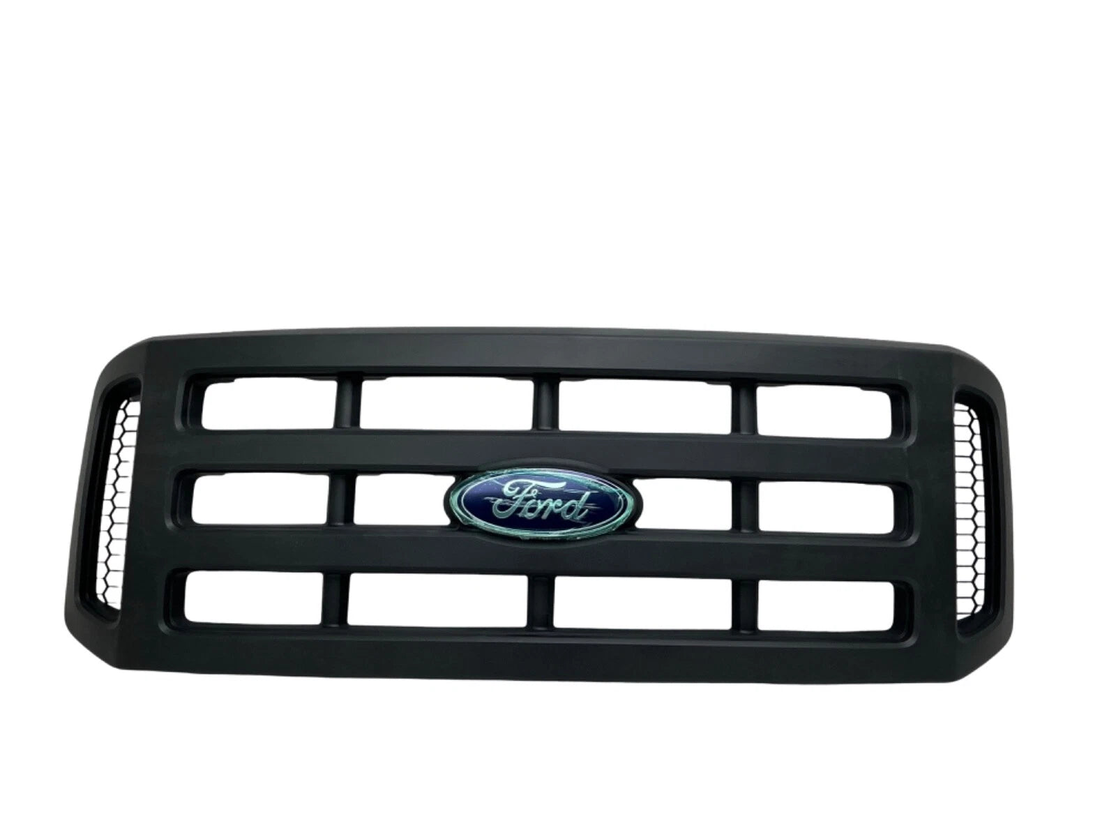 Front Grille for Ford F-250SD F-350SD (2005–2007) Black Plastic