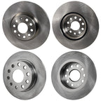 Front and Rear Disc Brake Rotors for Volkswagen Beetle (2013–2017)