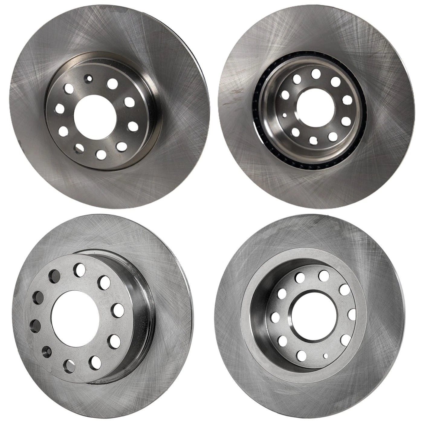 Front and Rear Disc Brake Rotors for Volkswagen Beetle (2013–2017)