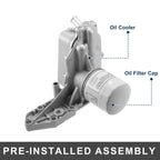 Engine Oil Cooler Filter Housing with Seals for Ford Transit (No. 1755226)
