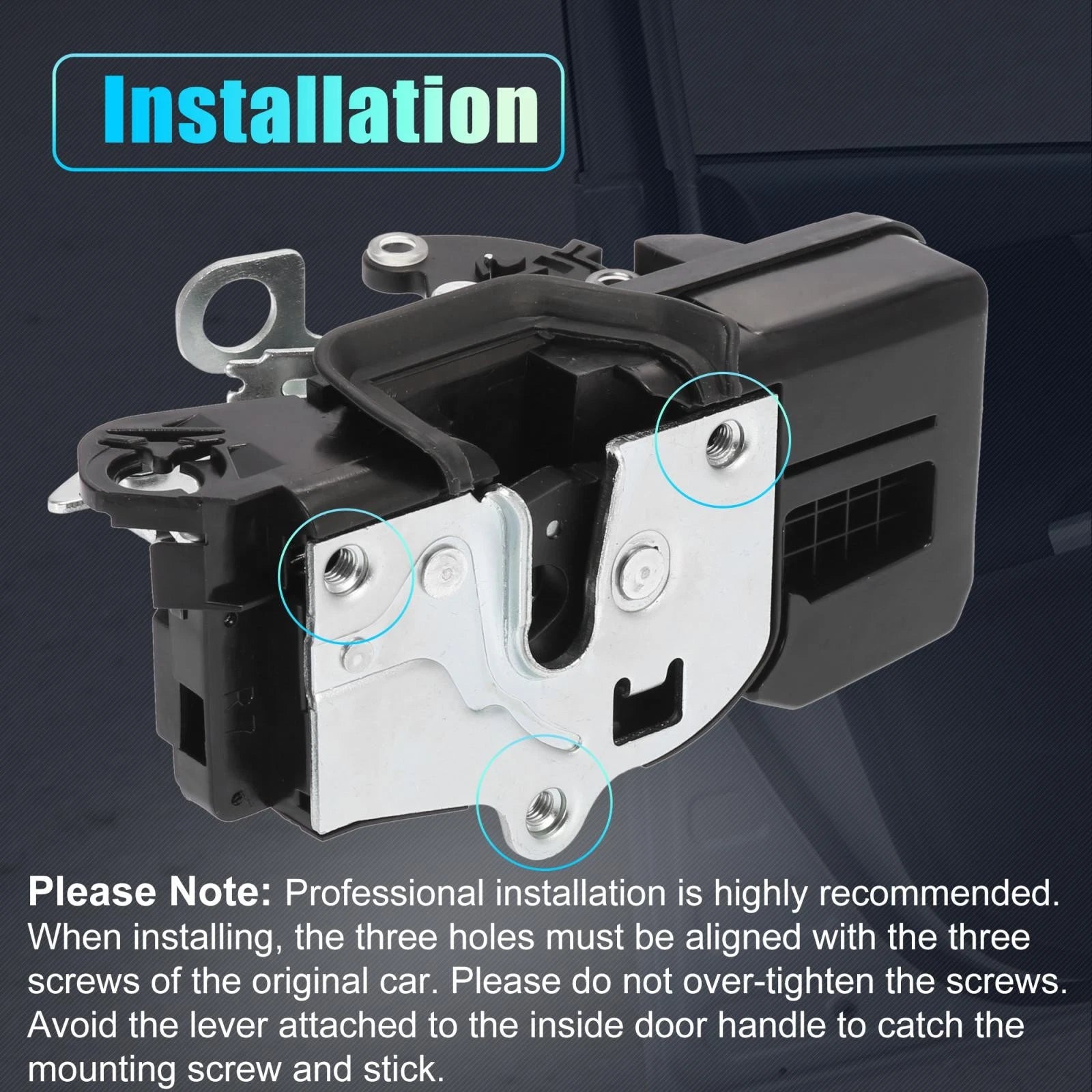 Front Right Passenger Side Door Lock Actuator Motor for Chevy GMC Silverado 