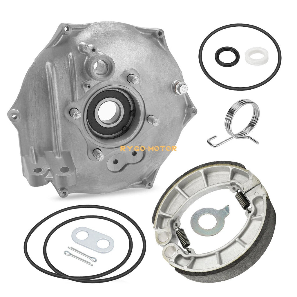 Rear Brake Panel w/ Shoes Seals Kit for Honda Foreman 500 TRX500FE/FM (2014–2019)