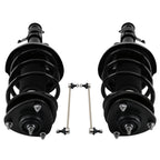 Set of 4 Front Struts & Sway Bar Links for Honda Odyssey (2005–2007)