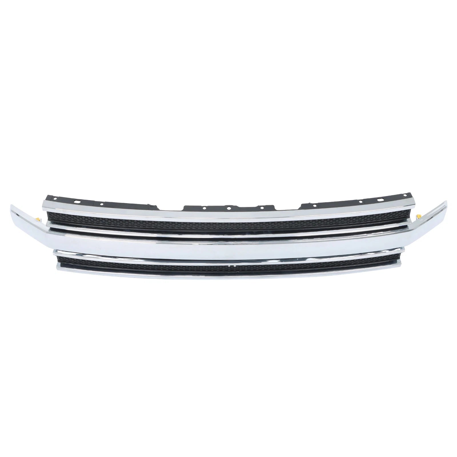 Front Upper Bumper Grille with Chrome Trim for Ford Flex (2013â2019)
