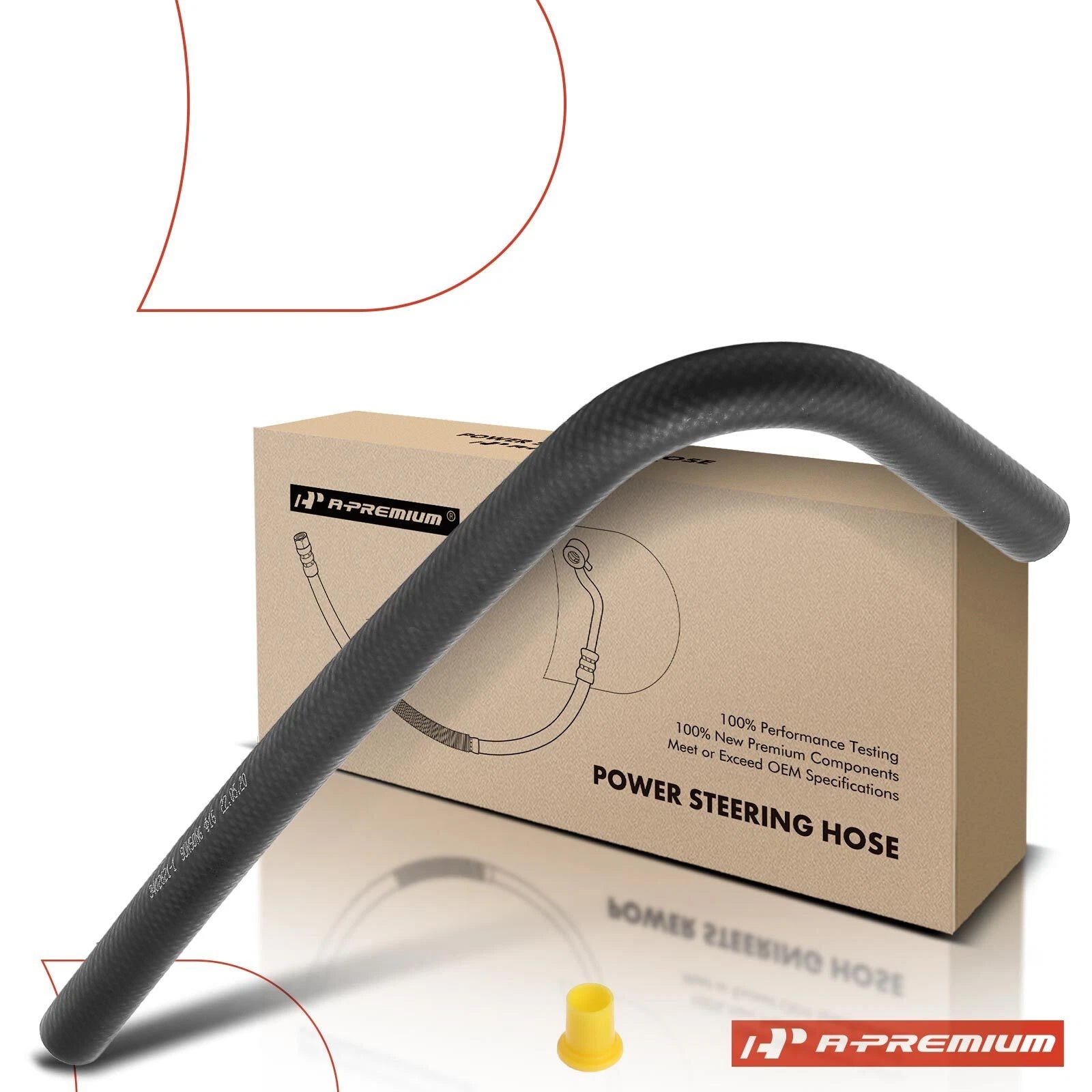 Power Steering Reservoir Hose for Jeep Wrangler Cherokee (1997–2006)