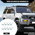 Set of 8 Truck Bed Mounting Hardware Kit for Ford F250 F350 (1999–2016) W708770S436