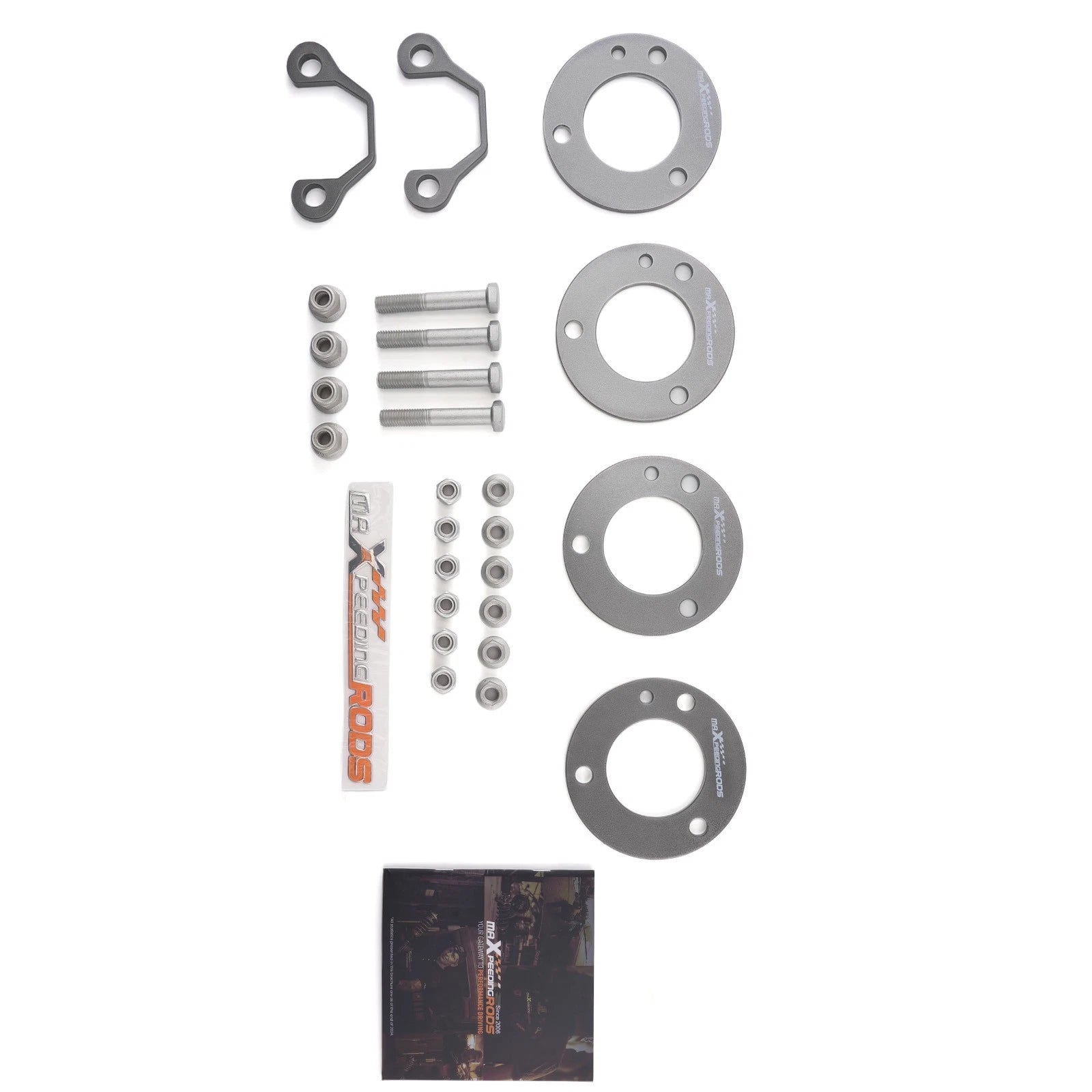 1" Carbon Steel Front Spacer for Ford Bronco 4WD (2021–2025) Lift Kit
