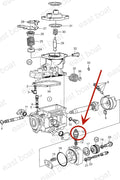 12V Stop Solenoid for Volvo Penta TAMD AD D DP TMD MS MD KAD KAMD SP (All Years)