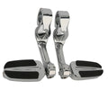 Highway Bar Footpegs Long Angled Adjustable Mount for Harley Touring Softail