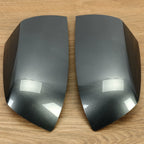 Pair of Magnetic Gray Painted Mirror Caps for Toyota Tundra Sequoia (2011–2019)