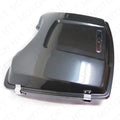 Unpainted Black Tour Pak Trunk for Harley Touring (1997–2008)