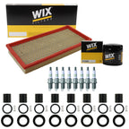 Tune Up Kit with NGK 8 Spark Plugs & Coil Boots for Dakota Raider (2000–2004)