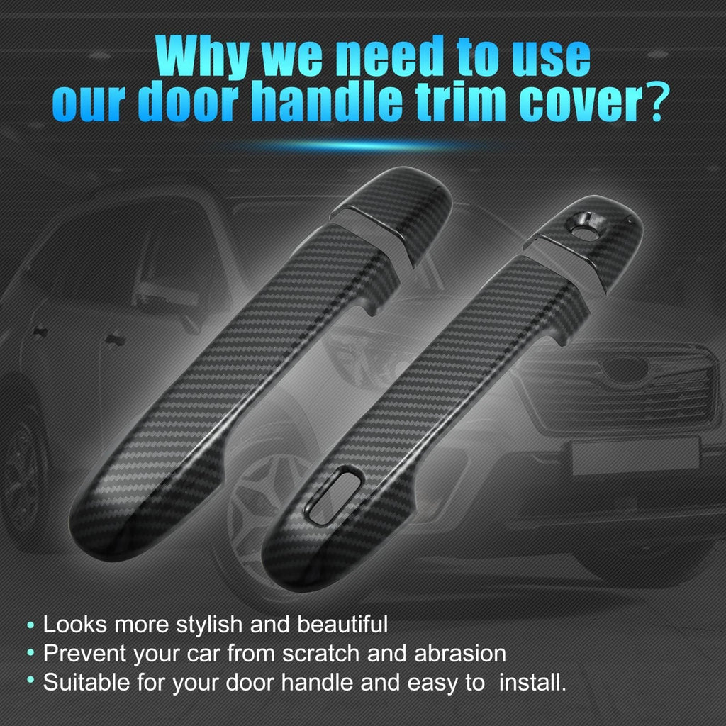 Set of 4 Car Door Handle Cover Trims for Subaru Forester 
