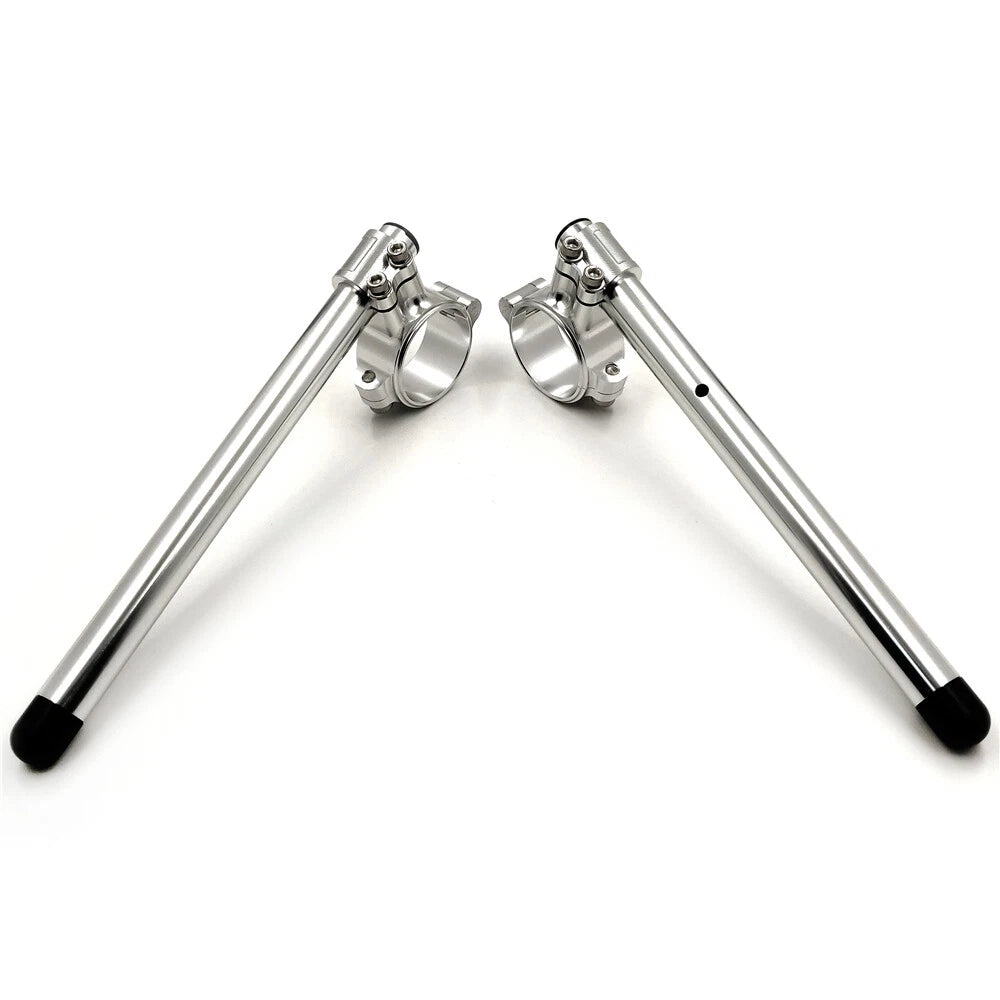 2X Fork Tube Clip & Handlebar for Ducati Monster 620 696 S4RS S4R S (2001–2014)