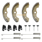 Front Brake Shoes Spring Kit for Honda TRX350 TRX350D (1986–1989)