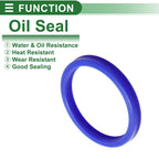 Set of 5 Oil Seal Rotary Shaft Seal 80x94x10mm for Various Models