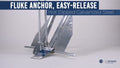 7 Lb Fluke Anchor for Slip-Ring Hot Dipped Galvanized Steel