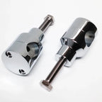 1" Universal Motorcycle Handlebar Riser Mounting Clamp Chrome