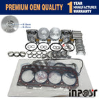 Overhaul Rebuild Kit for Yanmar Kobelco Z84 Z85 CX50 (4TNV88 4D88)