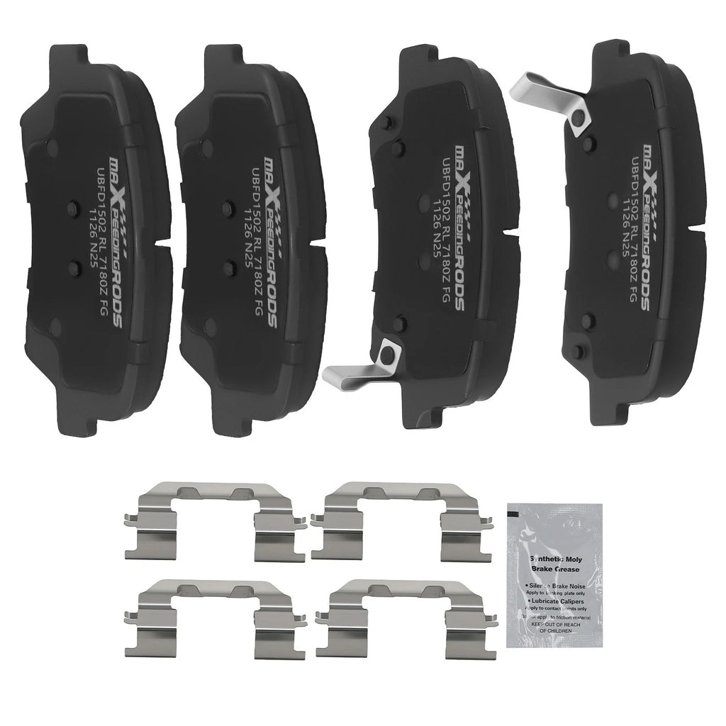 Front Ceramic Brake Pads Set for Hyundai Elantra Coupe (2013-2014) / Veloster (2012-2016)