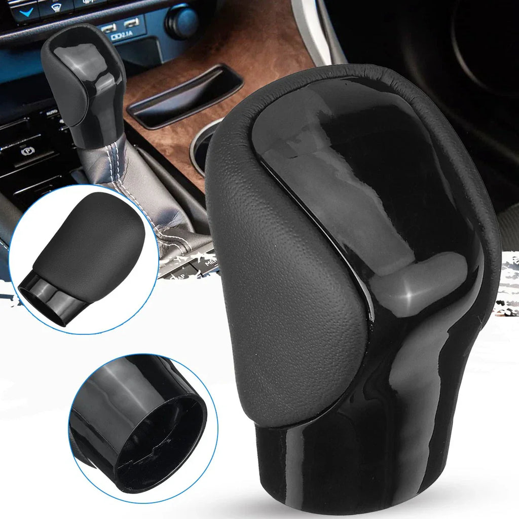 Black PU Leather Gear Shift Knob for Lexus ES350 GS GX460 IS300 NX300 RC RX350