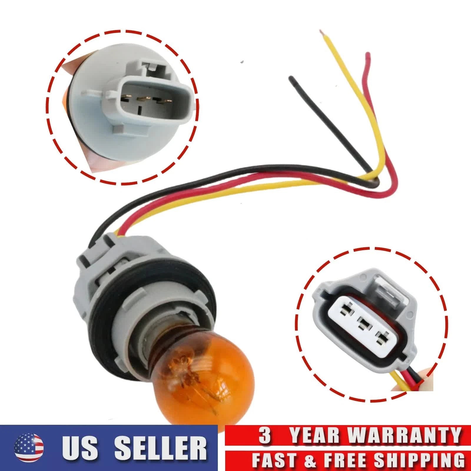 Turn Signal Light Bulb Socket for Subaru Toyota (Fits )