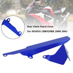 Rear Sprocket Chain Guard Protector Cover for Honda CBR929RR (2000–2001) T9 Blue
