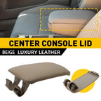 Beige Leather Armrest Center Console Lid for Audi A3 8P (2003–2012)