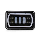 4x6" H4 RGB Headlights for Ford Chevrolet Silverado