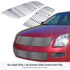 Stainless Silver Billet Grille Insert for Ford Fusion (2006-2009)