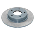 Set of 2 DuraGo Rear Rotors & Akebono ProACT Ceramic Pads for Mazda 3 (2017–2021)