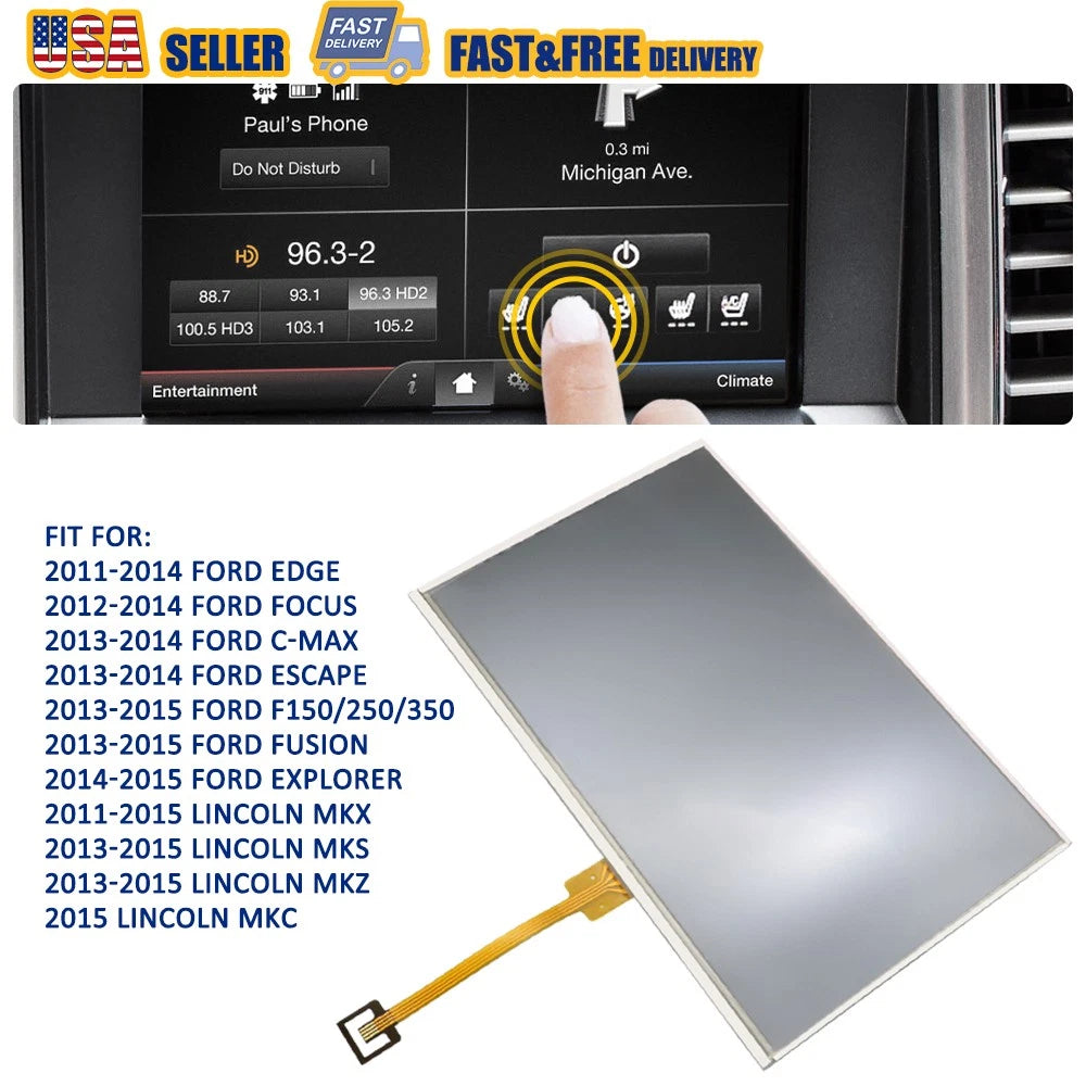 Touch Screen Glass Digitizer for Ford Explorer (2011–2015)