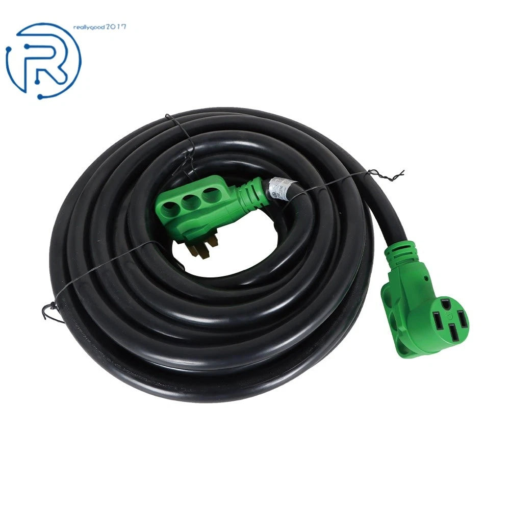 50 Amp RV Extension Cord for Trailer Motorhome Camper (15FT-50FT)