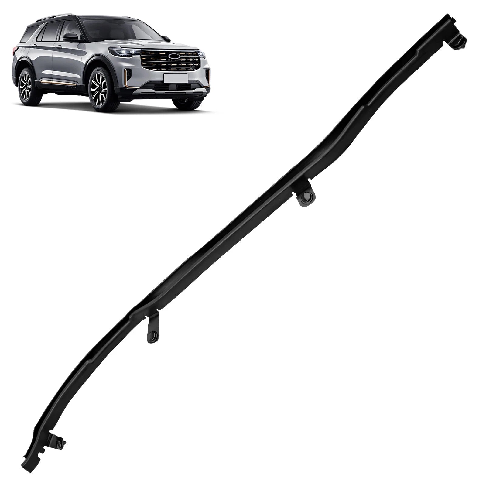 Front Left Door Edge Weather Strip Seal for Ford Explorer (2011–2019)