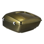 King Trunk for Harley Touring Street Road Glide (2014–2026) Olive Gold