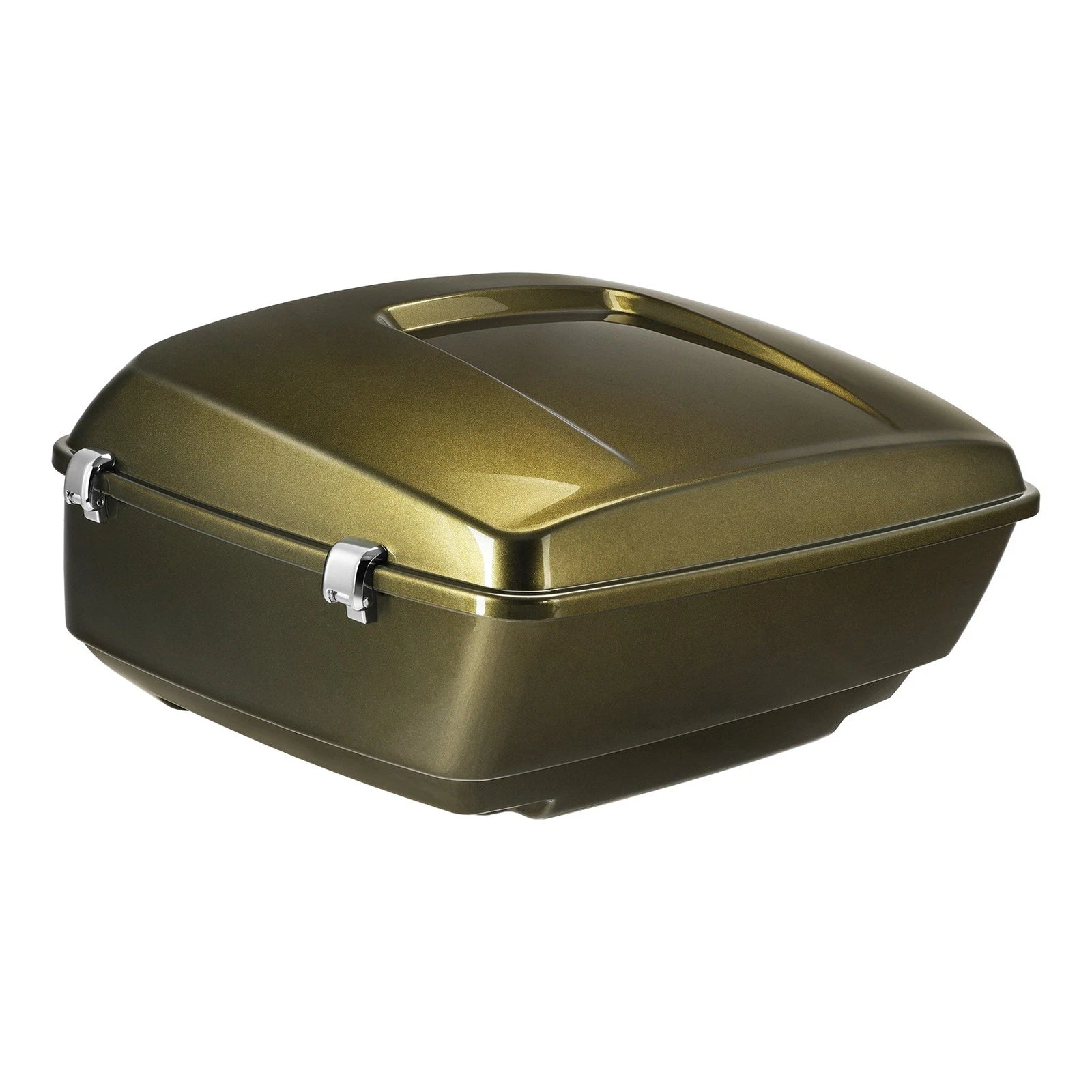 King Trunk for Harley Touring Street Road Glide (2014–2026) Olive Gold