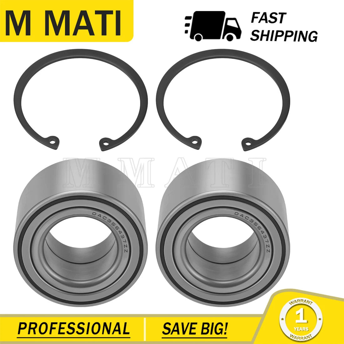 Front Wheel Bearings for Polaris ACE 325 500 570 900 (2016–2019) ATP 330 500 (2004–2005)