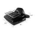 Chopped Trunk Backrest Top Rack for Harley Electra Glide (2014–2025)