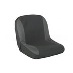 Tractor Seat Cover for Lawn Mowers and ATVs (M/L Size) - Black UV Protection