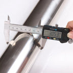 3" T-304 Stainless Steel Exhaust Pipe Tube for Universal Applications (76MM)