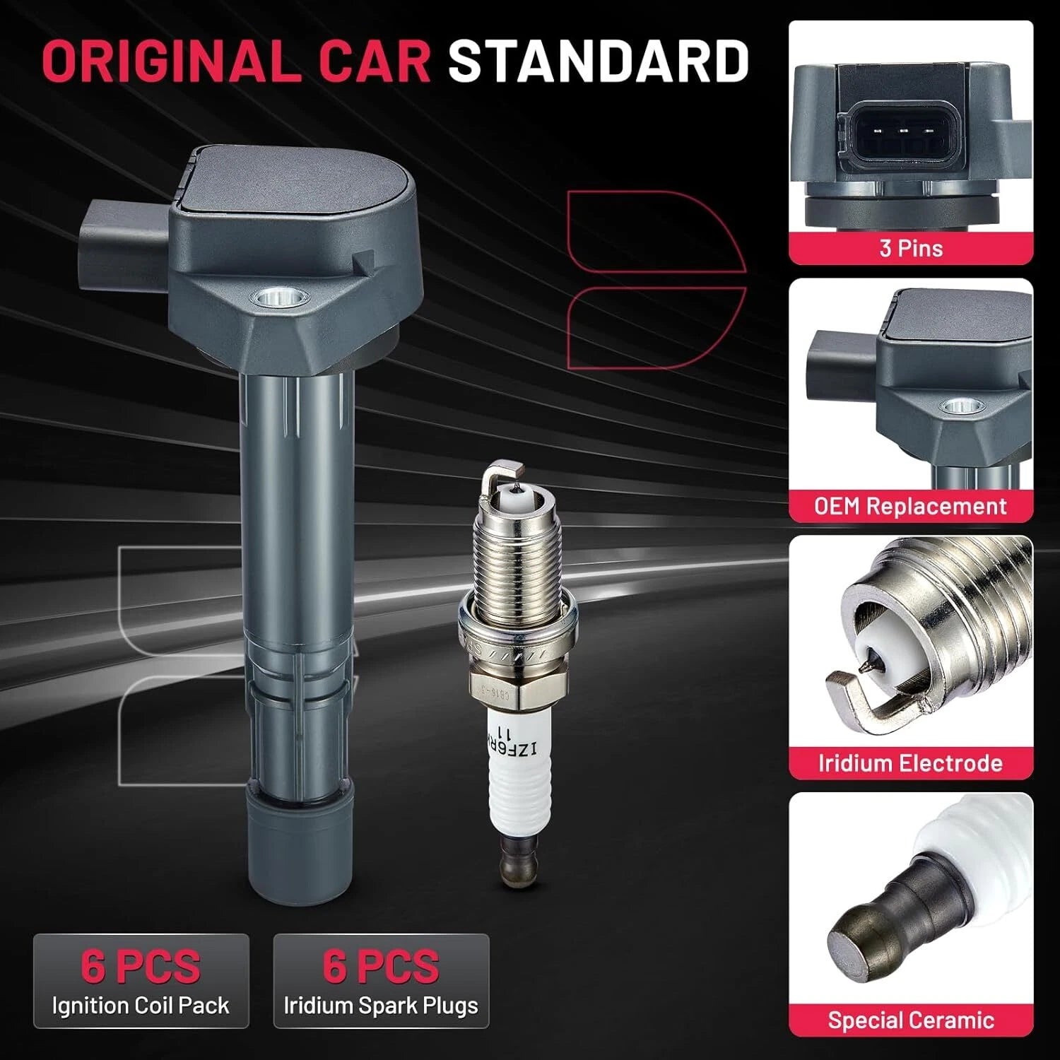 A/C Compressor with Clutch for Hyundai Accent 2006–2009, Dodge Attitude 2006–2010