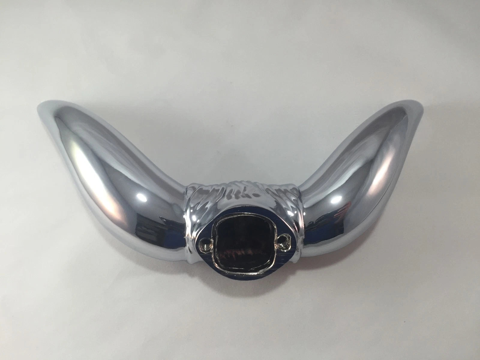 Chrome Bull Horns Hood Ornament for Freightliner Kenworth Peterbilt Mack Truck