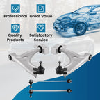 Front Lower Control Arms Sway Bar for VW CC Passat (2009–2017, 2006–2010) Tiguan (2009–2013)
